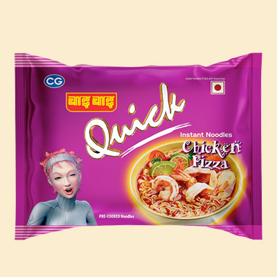 Quick Chicken Pizza